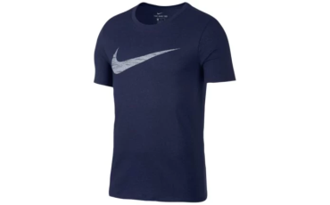 DRI-FIT COTTON HEATHER SWOOSH T-SHIRT - MEN'S